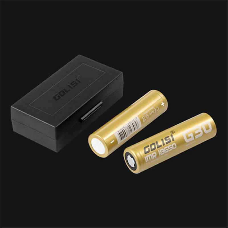 2/4/6/10 шт. GOLISI G30 IMR18650 3000 мА/ч, 3,7 V 25A высокопроизводительная E-CIG Перезаряжаемые 18650 Батарея для VAPE Фонарь налобный фонарь Игрушка