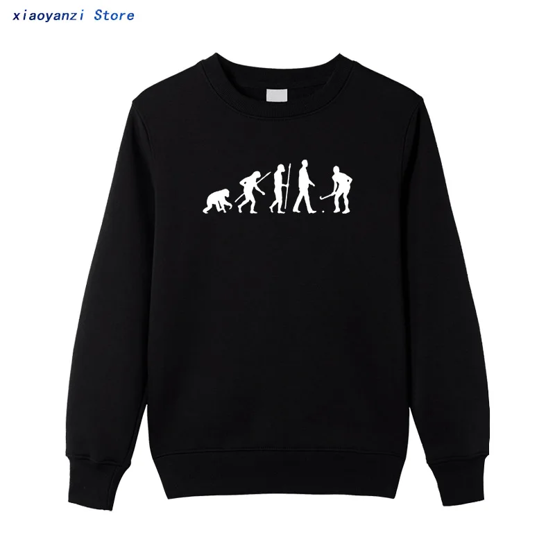 Повседневные популярные мужские свитшоты Evolution Field хоккейер хлопковые