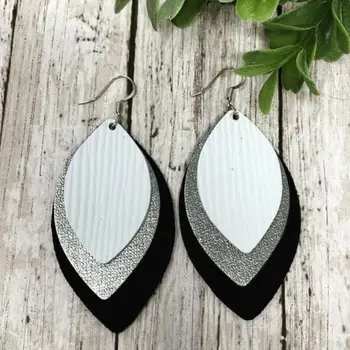 

Y14 Exquisite earrings scrapbook wood mold leather mold die-cut handmade crafts