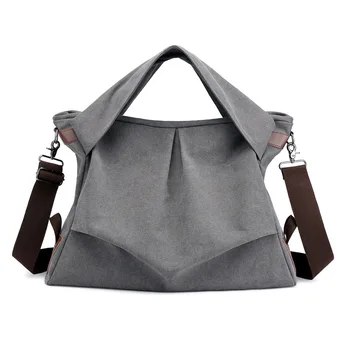 

Canvas bag WOMEN'S bag 2019 New style fashion large capacity hand bag casual shoulder bag crossbady bag