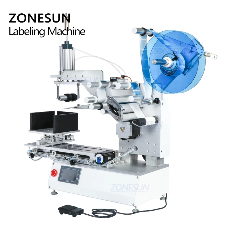 ZONESUN XL T803 полуавтоматическая Модель ПЭТ пластиковая дуговая поверхность плоская