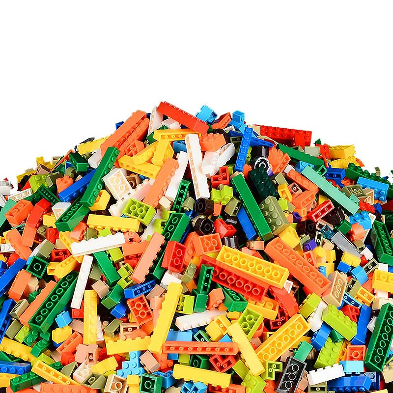 

Building blocks sets 300pcs 1200pcs 2100pcs classic city creator sticker colorful bricks DIY kids educational toys for children
