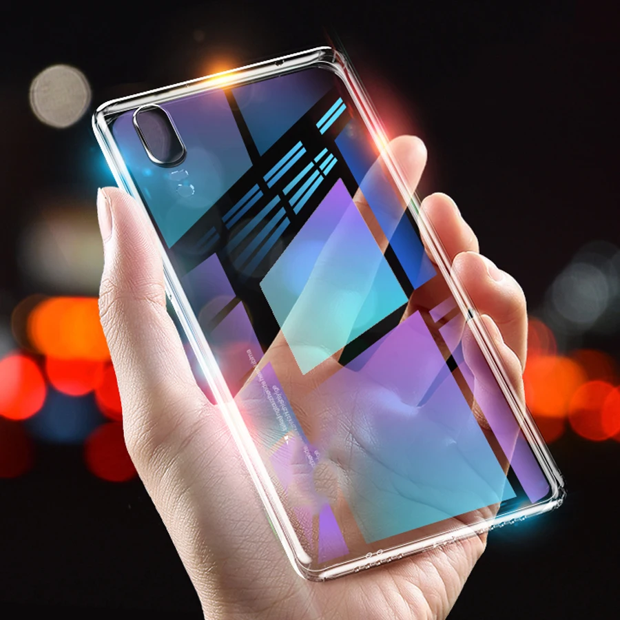 Прозрачные силиконовые чехлы из ТПУ для телефонов Huawei P20 P30 Lite Pro Plus V9 Play Y3 Y5 Y6 2019 Y7 Y9