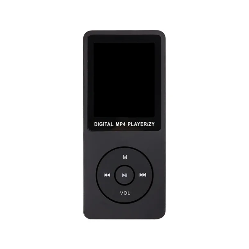 ZY418 спортивный мини MP3 MP4 HIFI музыкальный плеер mini Walkman для студентов 1,8 дюймов Поддержка TF TXT электронная книга FM рекордер Видео - Цвет: Черный