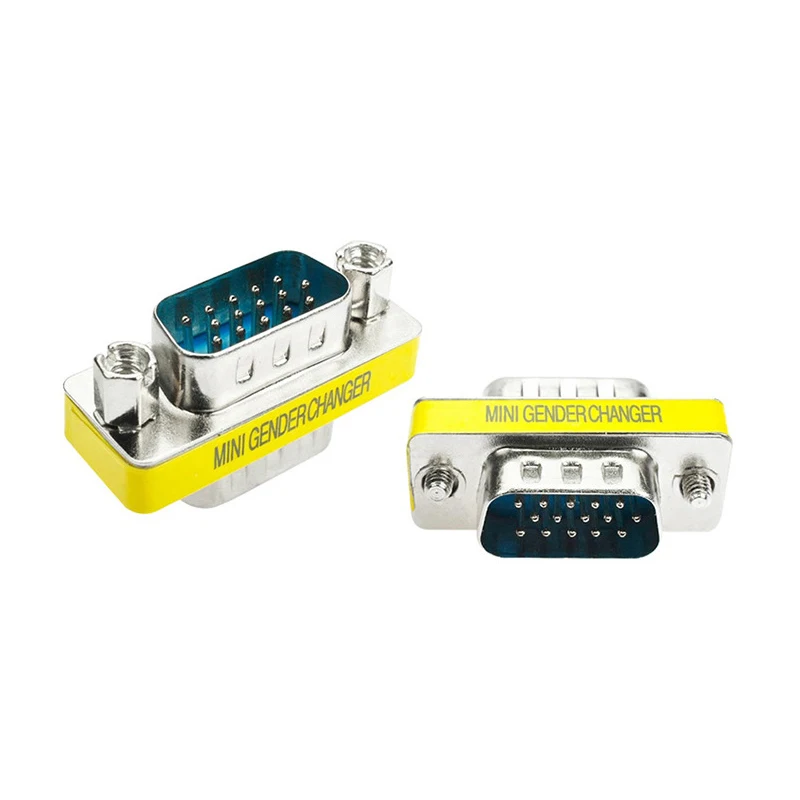 HD15 Pin пол чейнджер 1080P VGA к VGA высокого Премиум HDTV VGA Кабо мужчин/мужчин и женщин/женщин к женскому VGA коннектору