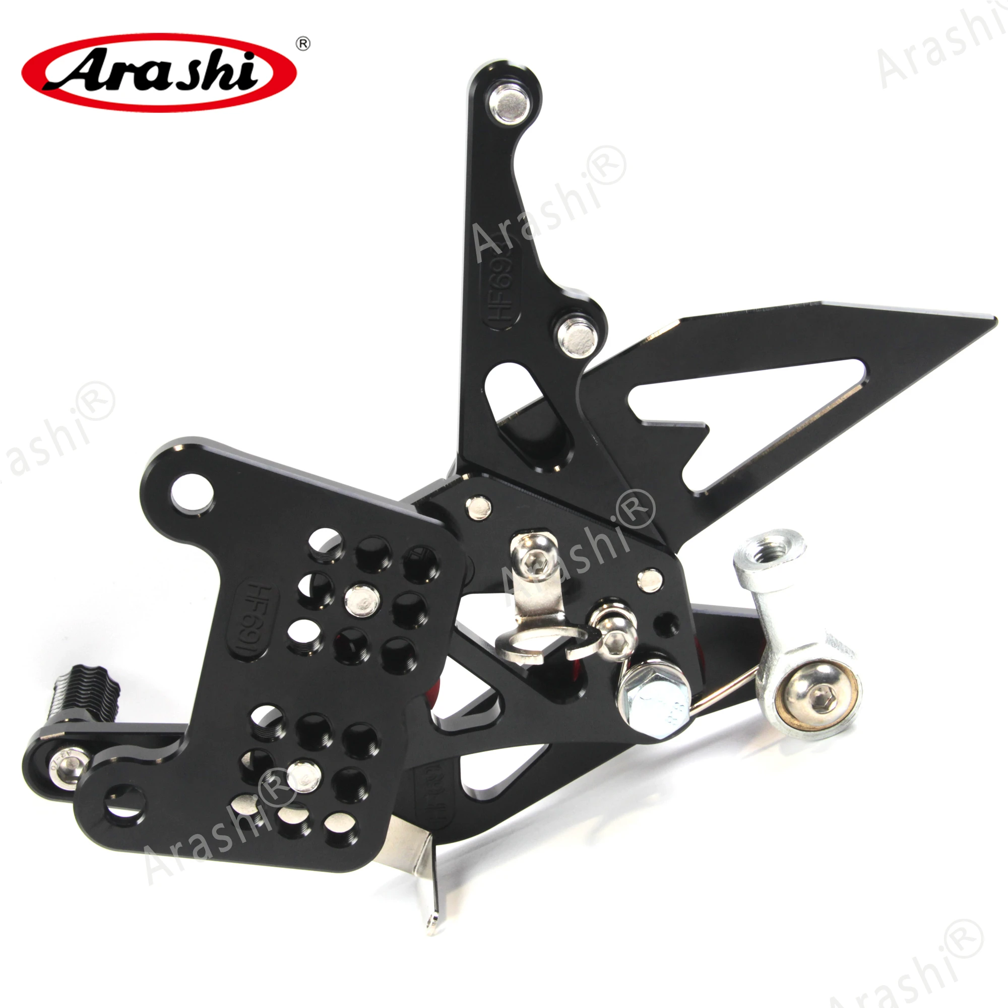 Arashi для TRIUMPH speed тройной 1050 2005-2010 Rider подножки Rider Регулируемые подножки Rearset мотоцикл подставка для ног Левая Правая