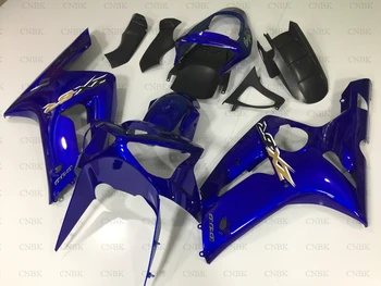 

Bodywork for Kawasaki Zx6r 2004 Zx6r Full Body Kits 03 Zx6r Plastic Fairings 2003 - 2004 Blue