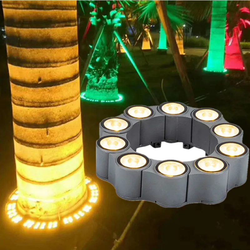

Tree Hugger Light Villa Courtyard Garden Lighting Outdoor Waterproof Landscape Tree Lamp Home Decor Pillar Lights Spotlight 24v