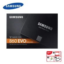 SAMSUNG SSD 860 EVO 250GB 500GB 1 ТБ Внутренний твердотельный диск HDD TLC жесткий диск SATA3 2,5 дюймов для настольного ноутбука