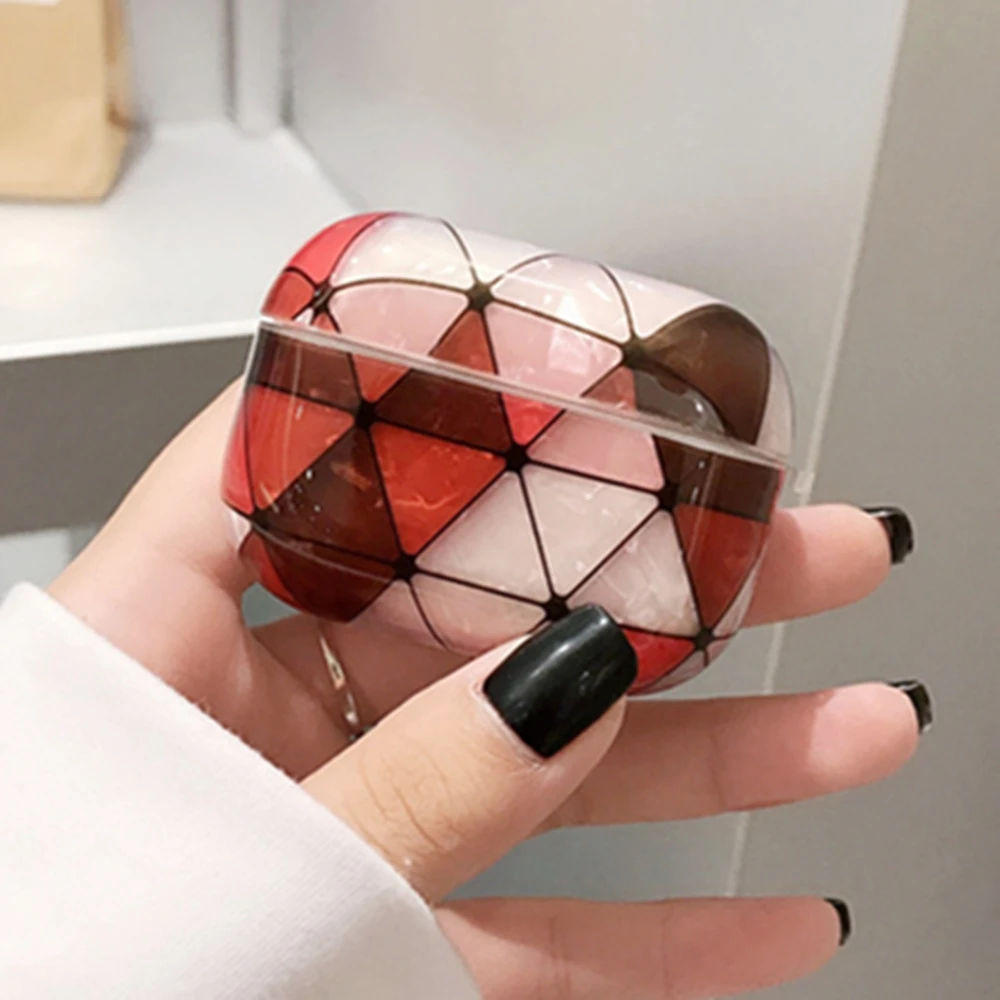 Разноцветный чехол с сеткой для Apple AirPods Pro, Bluetooth, беспроводные наушники, защитный чехол для Air Pods pro 3