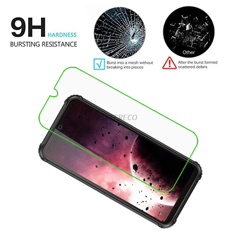 2 шт., закаленное стекло для Blackview BV9800, Защитная пленка для телефона 9 H, Защитная пленка для экрана Blackview BV9800 Pro 6,", защитное стекло