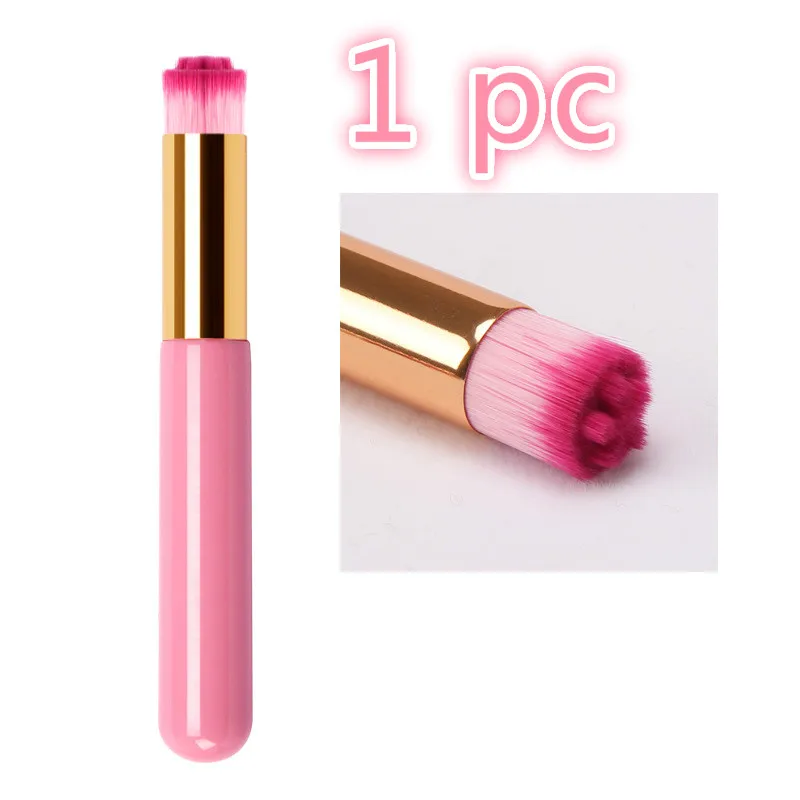 1pcs Набор кистей для макияжа, профессиональные 12 шт., набор кистей для макияжа, растушевывание теней, подводка для глаз, кисть для ресниц и бровей, Brochas Maquillaje - Handle Color: 1pcs