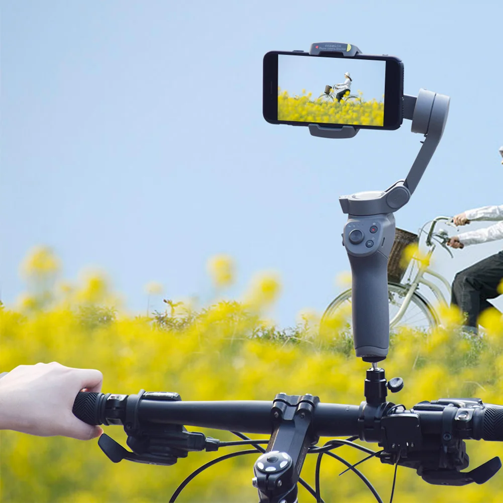 Gimbal камера крепление на велосипед Стенд кронштейн стабилизатор для OSMO Mobile 2/3