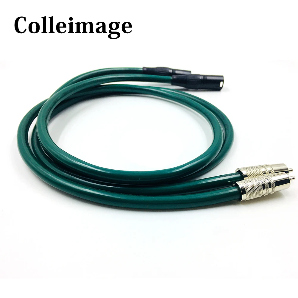 Colleimage FURUTECH OCC 2 RCA штекер XLR Мужской Аудио кабель Высокое качество двойной к