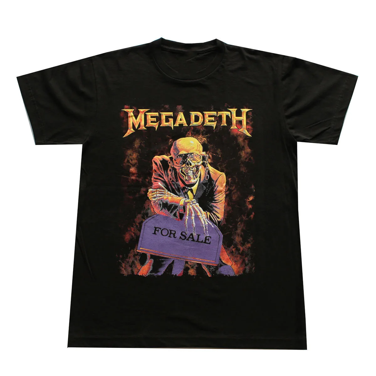 MEGADEATH металлическая рок-группа Мужская футболка Черная мужская женская унисекс