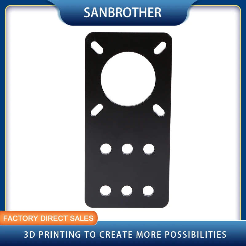 3D Printer Opensource Nema17 Stepper Motor Mounting Fixed Plate Aluminum Bracket