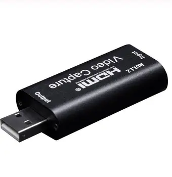 

Mini Video Capture Card USB 2.0 Video Record Box for PS4 Game DVD Camcorder In Stock