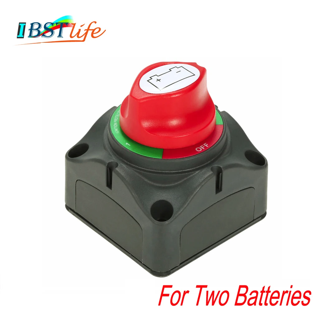 12 V/24 V двойной Батарея селектор изолятор главный выключатель среза отрезать разъединения Мощность выключатель 4 позиции автомобиля RV