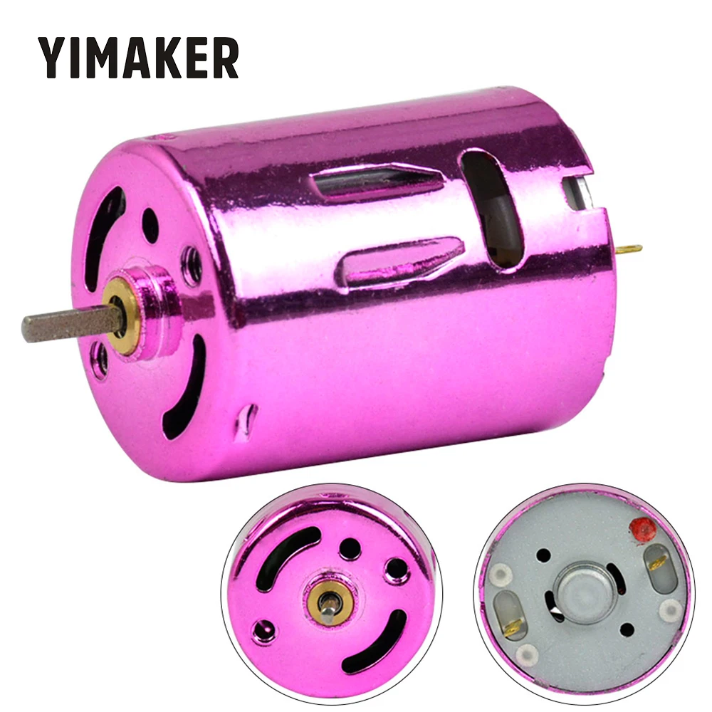 YIMAKER Micro 370 двигатель водяной бомбы 7 4 В 11 1 65000 об/мин мощные магнитные двигатели
