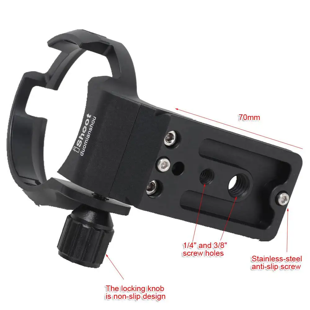 anel para lente de conversor, anel adaptador de lente para canon gêmea