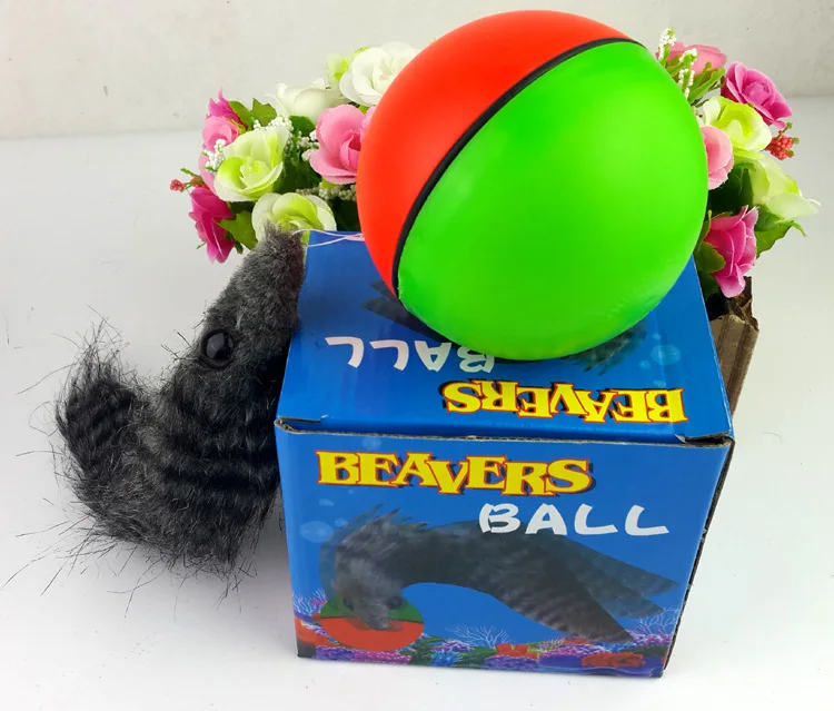 Nutria электрические игрушки hai li qiu водяная мышь игрушка может плавать поп и наконечник Дельфин Электрический xi qiu