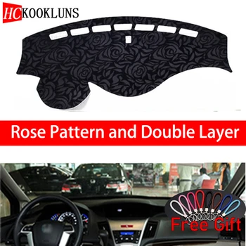 

Rose Pattern For Honda odyssey 2009 2010-2014 Dashboard Cover Car Stickers Car Decoration Car Accessories Interior Car Decals