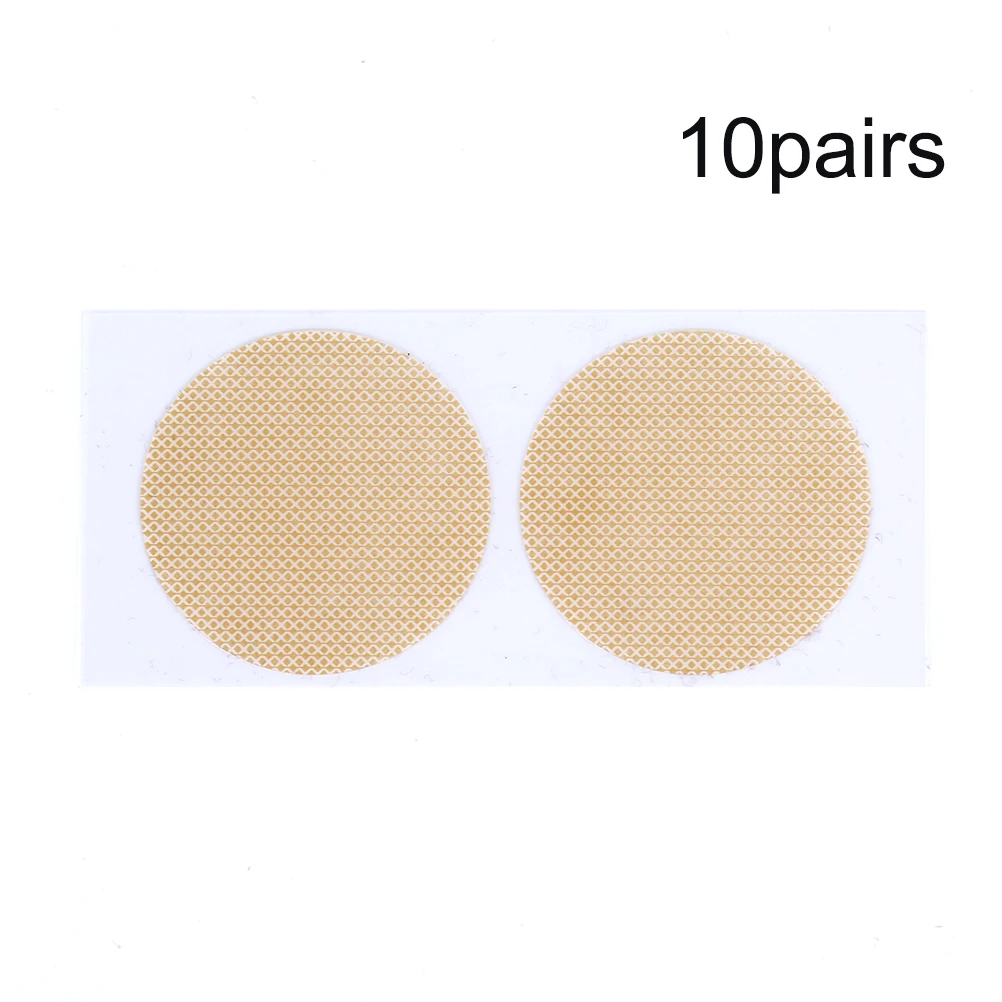 10Pairs 10 пар/30 пар, новинка, мужские одноразовые накладки на соски для груди, клеящиеся накладки на соски, для женщин и мужчин, новые гелевые накладки на соски для бюстгальтера, наклейки на белье - Цвет: 10Pairs