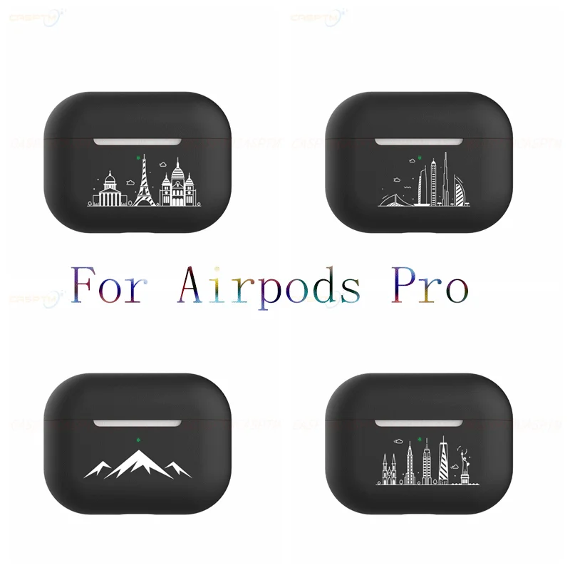 Ультратонкий силиконовый чехол для AirPods Pro 3 зарядки защитный противоударный