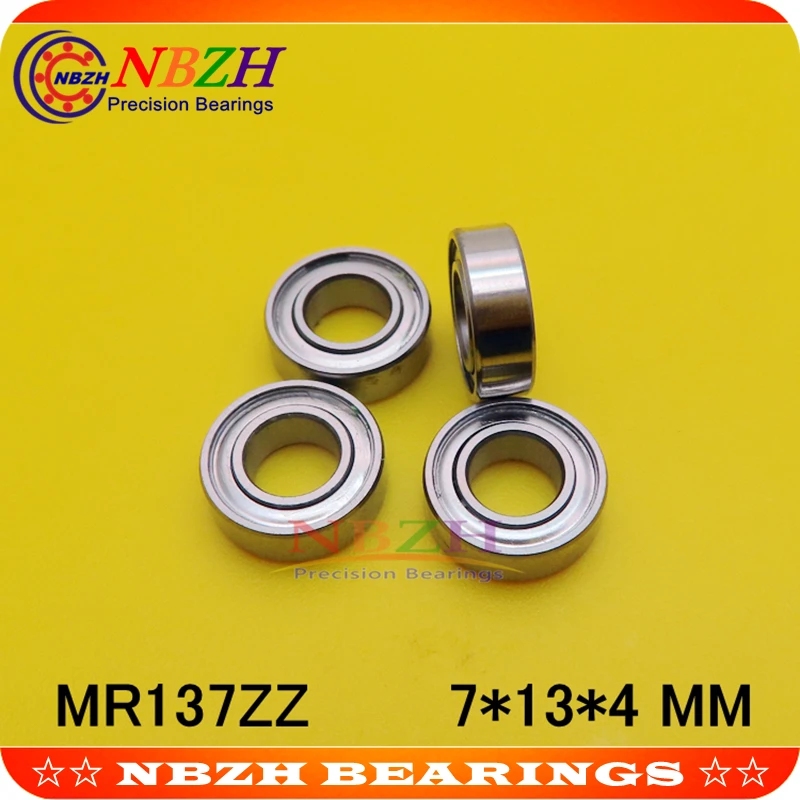 10 шт. MR137ZZ MR137-2RS SMR137ZZ SMR137-2RS ABEC-5 7X13X4 мм Глубокие шаровые подшипники MR137/L-1370 ZZ