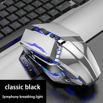 

Wired Gaming Mouse Gamer 3200DPI USB Ergonomic Mouse Computer Office Sound Silent USB Optical Mice For Macbook Laptop PC