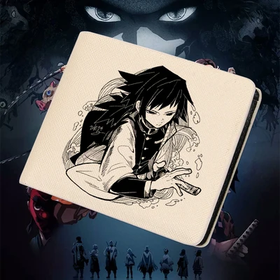 Demon Slayer: Kimetsu no Yaiba Kamado Tanjirou Kamado Nezuko Kanroji Mitsuri Rengoku Kyoujurou кошелек Косплей Iguro Obanai сумки - Цвет: 02