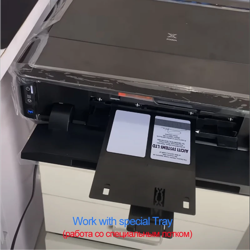 Blank Plain CR80 Inkjet PVC Plastic Card Double Side Printable for ID Card for Epson Canon Inkjet Printer (Qty 3 options) inkjet pvc card
