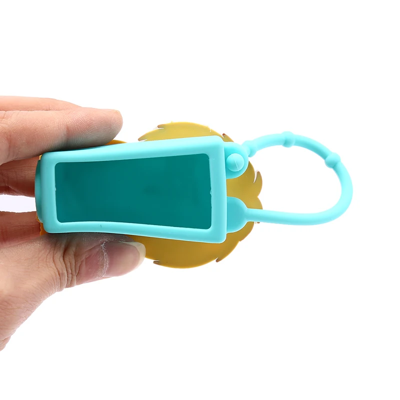 Mini Hand Sanitizer Holder Portable Cartoon Silicone