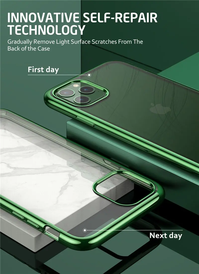 Чехол для iPhone 11 Pro 5,"() SUPCASE UB электро-металлический гальванический+ TPU чехол для всего тела со встроенным протектором экрана