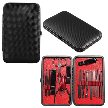 

New Stainless Steel Nail Clipper Kit Professional Pedicure Scissors Tweezer Knife Ear Pick Manicure Set Nail Art Tools