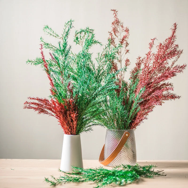 

Natural Air Real Touch Dried Flowers Small Eucalyptus Leaves Holiday Family Party Home Decoration Mariage Artificial