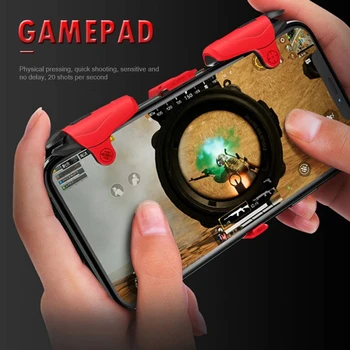 

Practical Game Controller Trigger Button Universal Gamepads Joystick for Mobile Phone iOS Android Phone PUBG Game