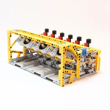 

Buildmoc 4456 Mechanical Calculator Blocks Educational Number Math Calculate Game Toys Kid Counting Material Kids Children