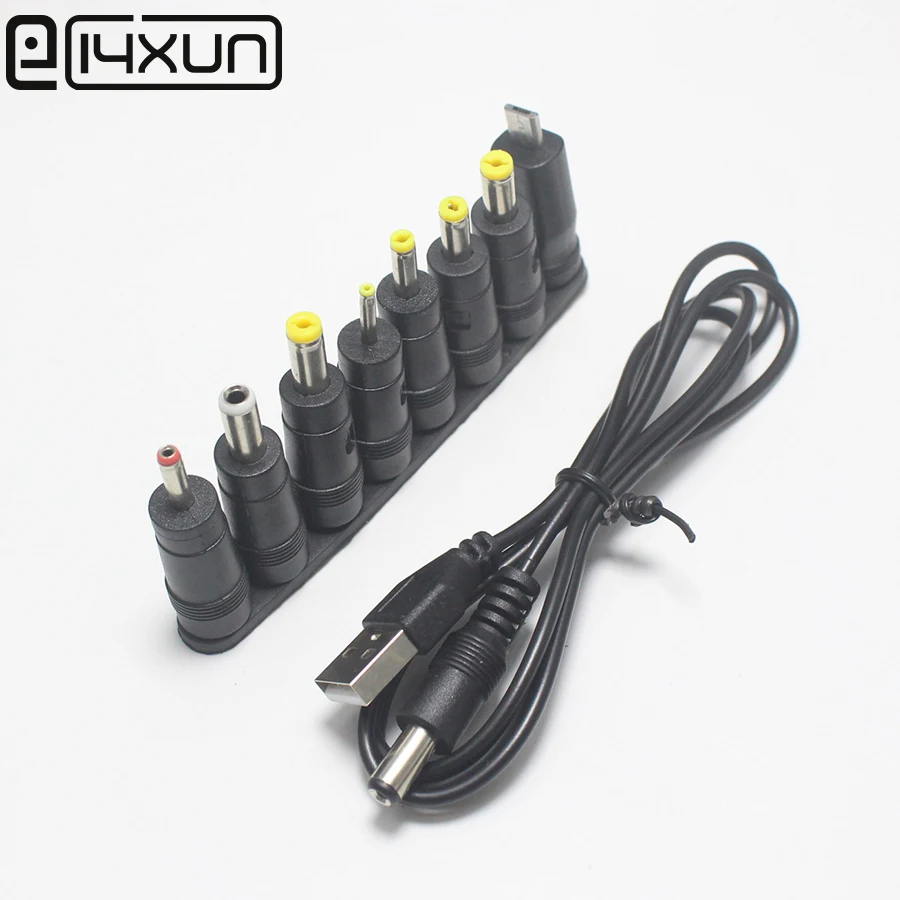 1 комплект универсальный кабель питания USB в постоянный ток для зарядки с