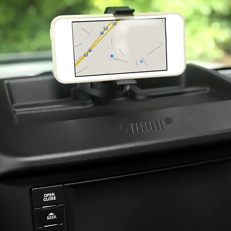 Автомобильный держатель для телефона 360 ° набор установочного кронштейна для Jeep Wrangler Jk 2007-2010