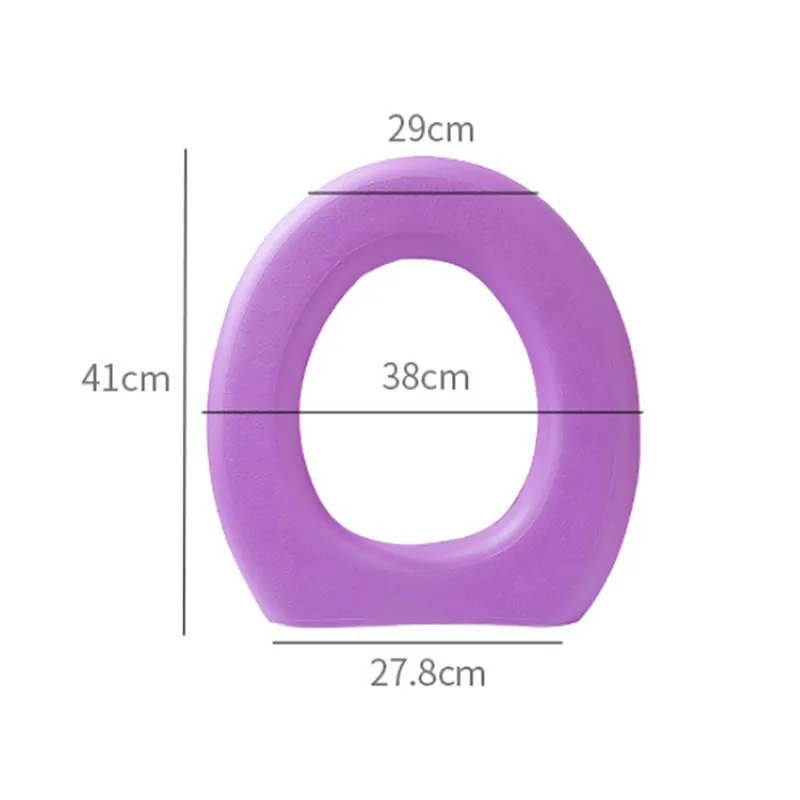 Washable Toilet Cover Pad Toilet Seat Cushion Set for Home Decor Closestool Mat Seat Case Lid Cover Bathroom Accessories