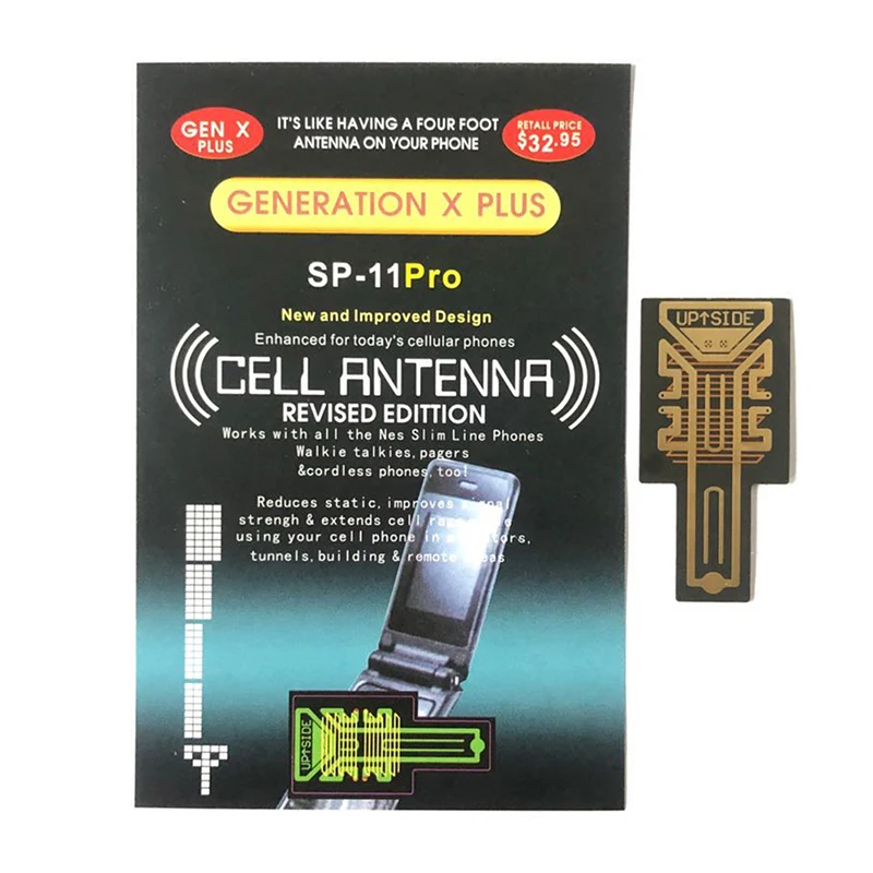 1Pc Mobile Phone Signal Enhancement Sticker Mobile Phone Antenna Signal Amplifier Antenna Booster Sticker