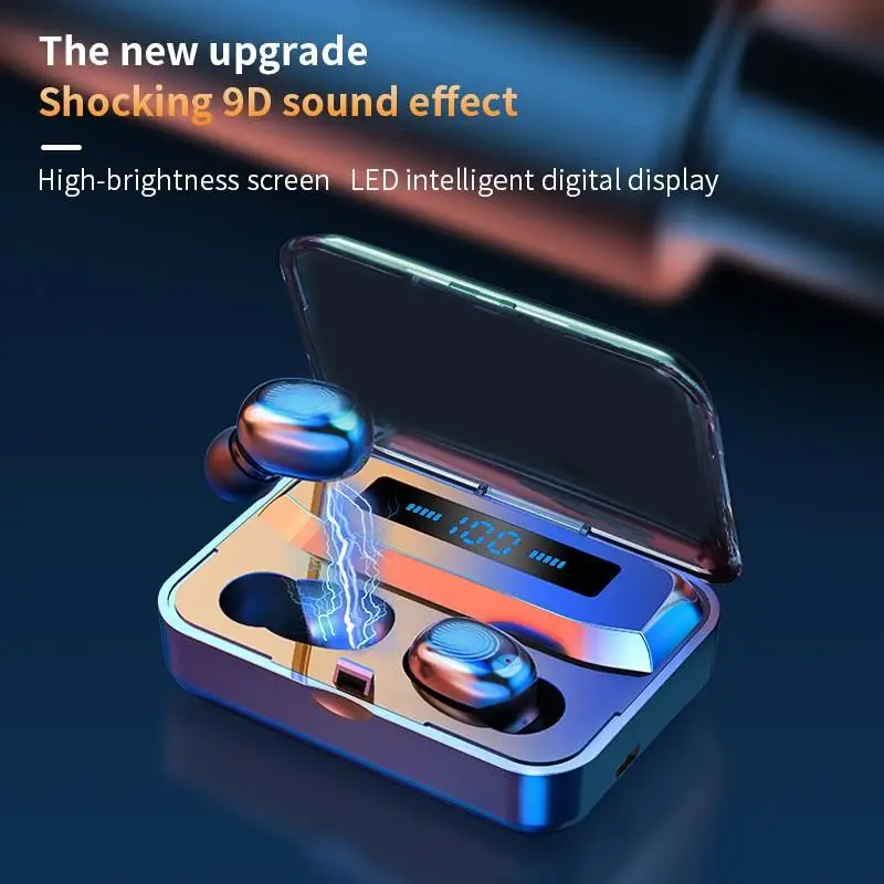 N26 Fingerprint Face Cover TWS Jerry Solution 5 1 Digital1 Display Touch Bluetooth Headset Emergency Charging Audifonos Earphone