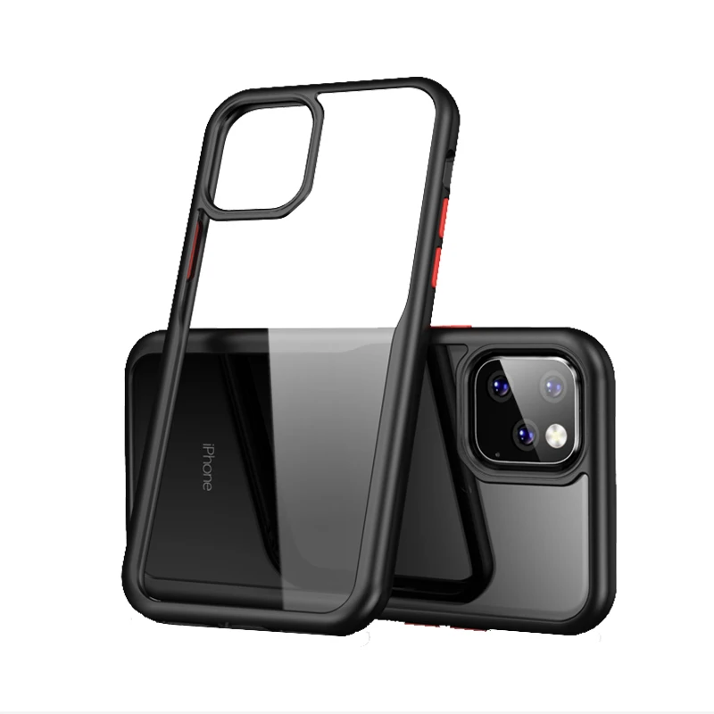 Роскошный прозрачный чехол для iPhone 11 Pro Max противоударный защитный 5 8 6 1 дюйма