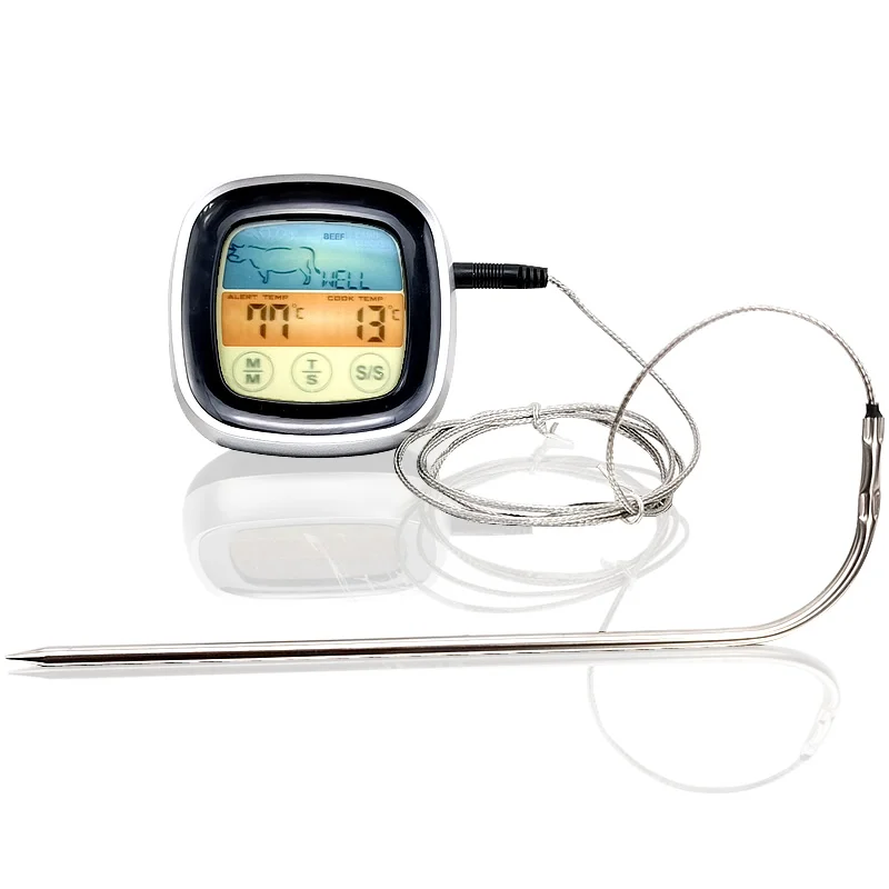 Bluetooth Timer Oven Six Probes Grill Free BBQ Thermometer Food Cooking