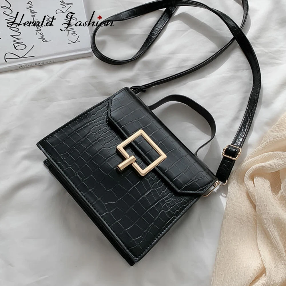 Винтажные кожаные качественные сумки через плечо для женщин 2020 маленькая