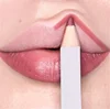 6 pièces/ensemble cosmétique professionnel bois Lipliner imperméable à l'eau dame charmante lèvre Liner doux crayon Contour maquillage rouge à lèvres outil ► Photo 2/5