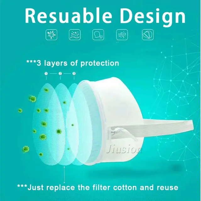 US $15.49  Reusable Mask Self-priming Filter Face Respirator Prevent Virus Gas Mask Anti Dust Spray Smog Safet