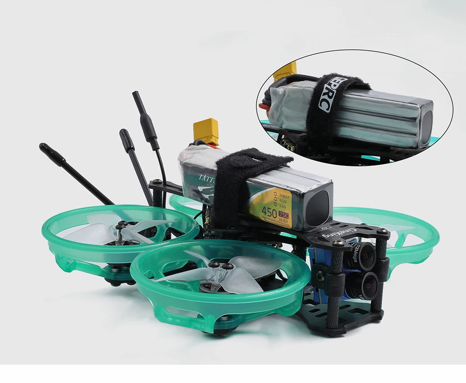 GEPRC Cineking 4K 2-4S FPV гоночный Дрон PNP BNF с Caddx Tarsier FPV camera 1103 1105 бесщеточный мотор F4 12A Контроллер полета