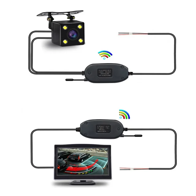 안전하고 편리한 주차 경험을 위한 차량용 HD 무선 후방 보기 백업 카메라